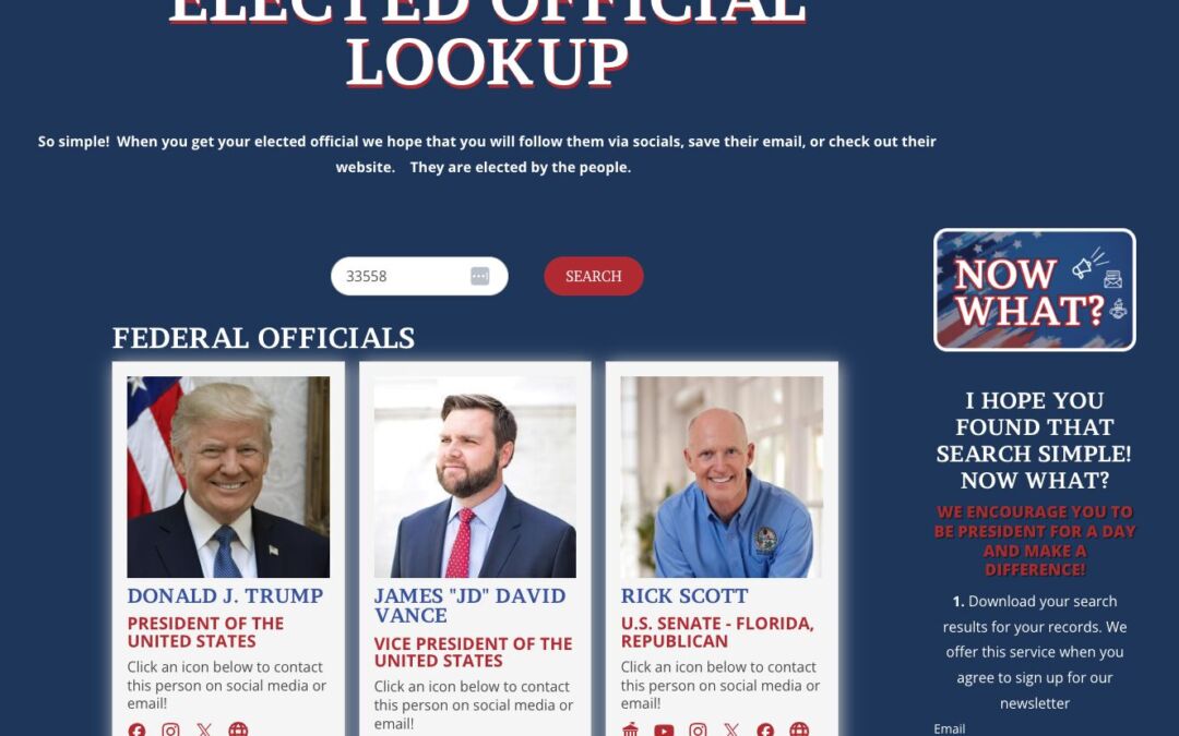 Elected Official Look Up